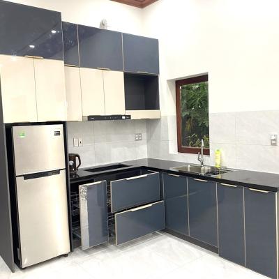 Tủ bếp nhôm hợp kim cánh kính tại Điện Bàn - Quảng Nam